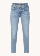 Marc O'Polo Mid waist tapered cropped jeans in lyocellblend met medium...
