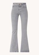 Lois Raval mid waist flared fit jeans met stretch