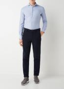Profuomo The Knitted Shirt slim fit overhemd met stretch