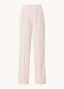 Refined Department Neya high waist straight fit pantalon met lurex
