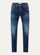 Replay Anbass slim fit jeans met donkere wassing