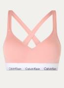 Calvin Klein Modern Cotton bralette met push-up en logoband