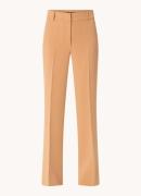 Expresso High waist straight fit pantalon met steekzakken