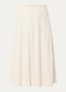 Gerard Darel Claudine midi rok van corduroy met elastische band