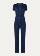 Fifth House Cathey flared fit jumpsuit van denim