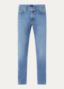 HUGO BOSS H-Delaware slim fit jeans met lichte wassing