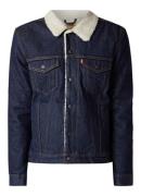 Levi's Type 3 sherpa trucker spijkerjas met teddykraag