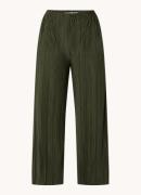 SAMSØE SAMSØE Uma high waist loose fit pantalon met plissé