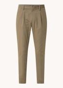 Boggi Milano Roberto straight fit chino met steekzakken