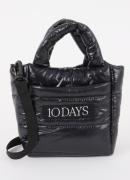 10DAYS Padded crossbodytas met logo