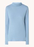 Marc O'Polo Denim Longsleeve met col en stretch