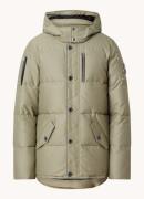 Moose Knuckles Forrestville puffer jack met donsvulling en afneembare ...