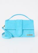 Jacquemus Le Grand Bambino handtas van leer met afneembare schouderrie...