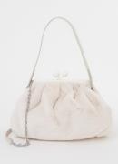 MaxMara Gianna clutch met afneembare schouderriem