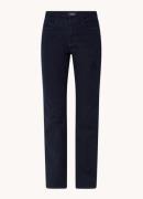 NYDJ Marilyn mid waist straight leg jeans met donkere wassing