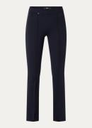 BRAX Malou high waist flared pantalon met ritszakken