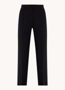 Claudia Sträter High waist loose fit pantalon met steekzakken