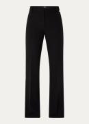 Liu Jo High waist flared fit pantalon met steekzakken