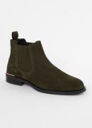 Tommy Hilfiger Chelsea boot van suède