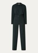 Vanilia Wide fit jumpsuit met structuur