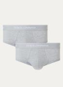 Dolce & Gabbana Brando slip met logoband in 2-pack