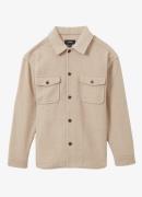 Reiss Compton regular fit overshirt in wolblend met borstzakken