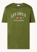 Les Deux T-shirt met logoprint