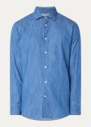 Selected Homme Regular fit overhemd van chambray