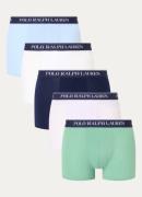 Ralph Lauren Boxershorts met logoband in 5-pack