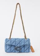 Coach Tabby 20 schoudertas van denim met quilt patroon