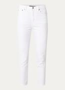 Ralph Lauren High waist slim fit cropped jeans met steekzakken