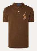 Ralph Lauren Regular fit polo met logoborduring