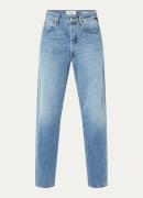 Replay Straight leg jeans met gekleurde wassing en steekzakken