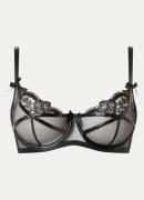 Agent Provocateur Charlotia beugel bh met details van imitatieleer