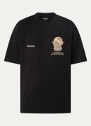 Carhartt WIP Harttronix T-shirt van biologisch katoen met logo- en bac...