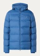 Gant Active Cloud puffer jack met afneembare capuchon en ritszakken