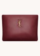 Saint Laurent Calypso Large clutch van lamsleer