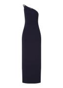 Ralph Lauren One shoulder maxi jurk met schakeldetail