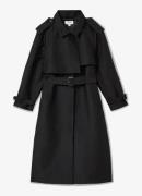 Reiss August trenchcoat met strikceintuur