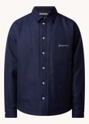 Jacquemus Boulanger overshirt met borstzak en logoborduring