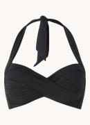 Seafolly Twist voorgevormde halter bikinitop