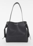 Acne Studios Schoudertas van leer met structuur en afneembare schouder...