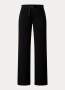 AMI Paris High waist loose fit pantalon met steekzakken