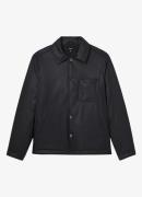 Reiss Hyde gewatteerd overshirt met steekzakken