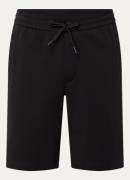 Armani Straight fit korte joggingbroek met steekzakken