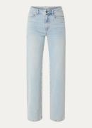 Dante 6 Bella high waist wide leg jeans met studs