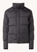 Armani Puffer jack met donsvulling en logoprint