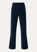 OPUS Magato high waist straight fit pantalon van jersey