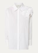 Copenhagen Muse Cmpoplin blouse met applicatie