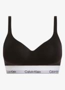 Calvin Klein Modern bralette van biologisch katoen met logoband